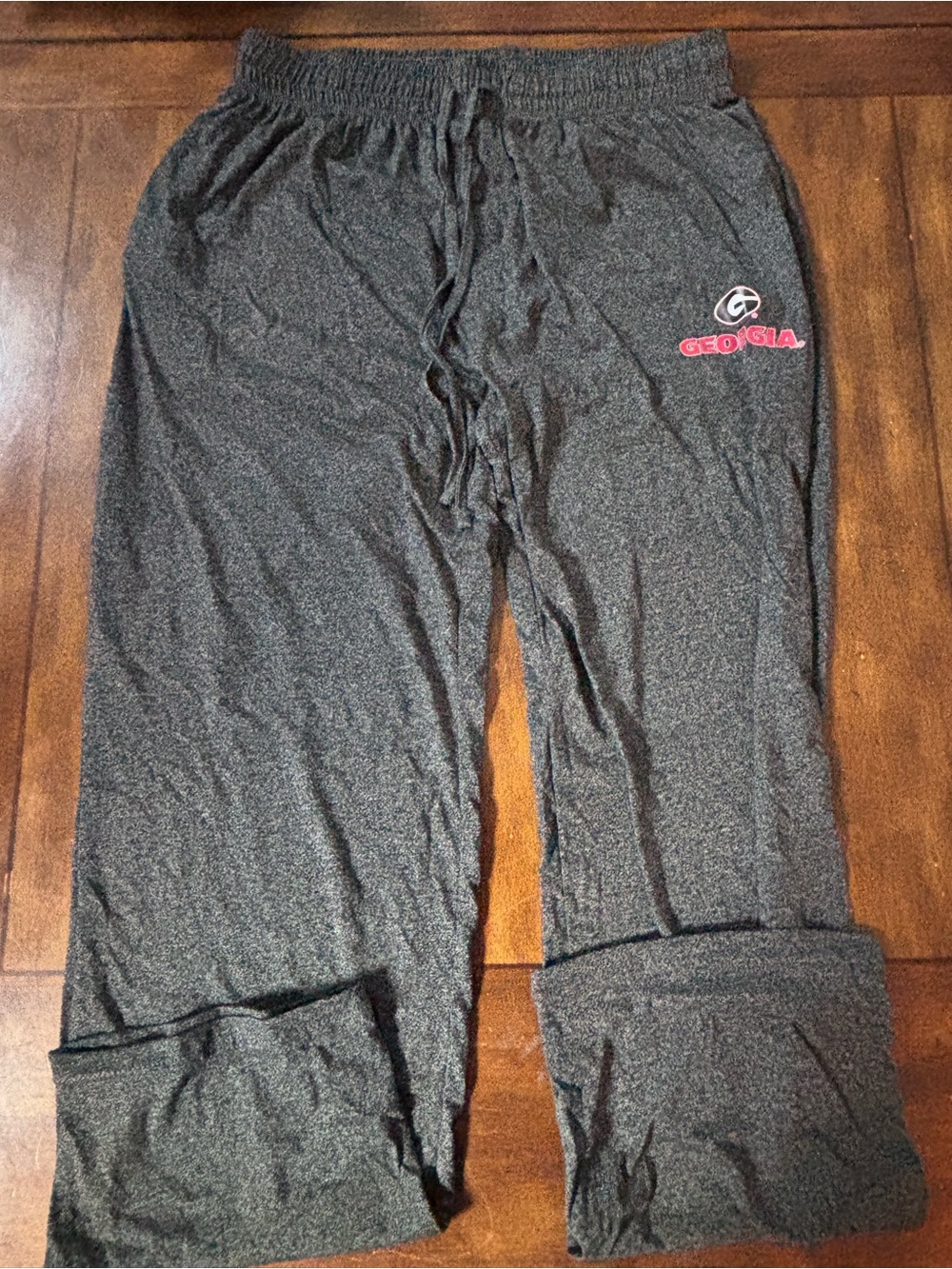 University of Georgia Concept Sports Flannel Pajama Pants Plaid Mens Large NWT